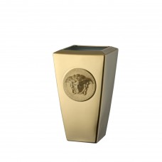 Versace Medusa gold ваза 24 см., покрыта золотом, в подарочной коробке.